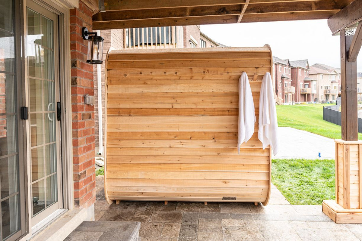 Leisurecraft CT Luna 4-Person Outdoor Sauna