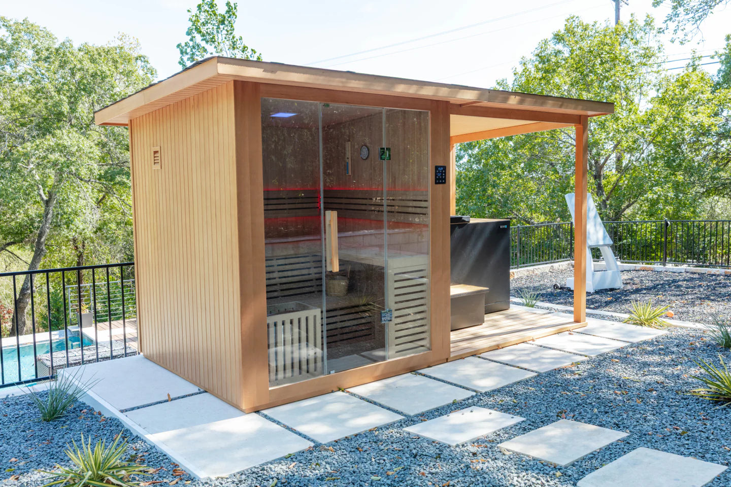 Revive 4-Person Traditional Sauna with Extension Kit