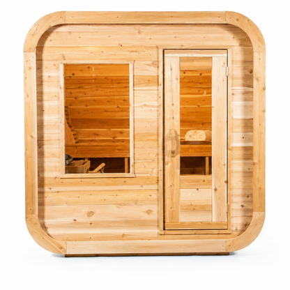 Leisurecraft CT Luna 4-Person Outdoor Sauna