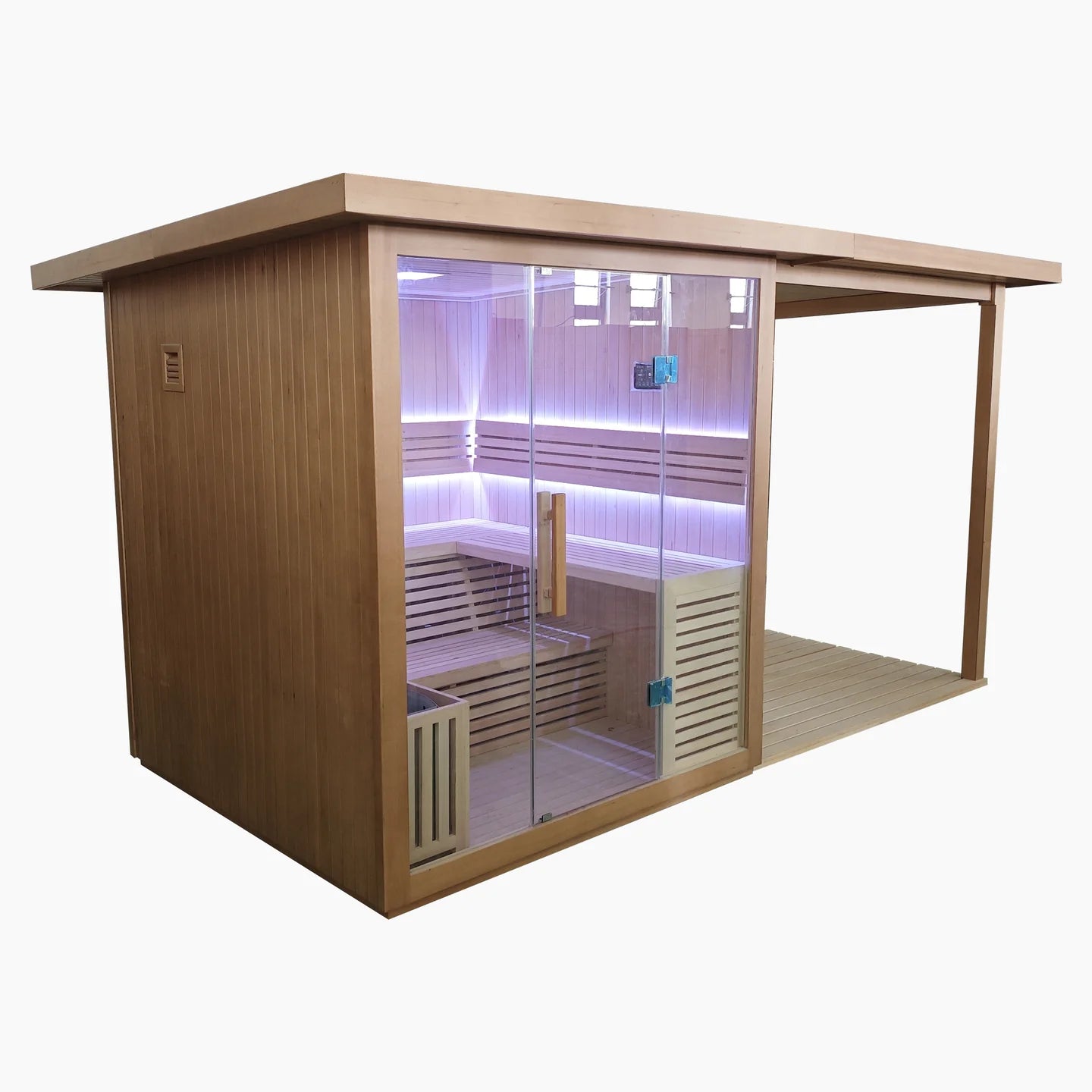 Revive 4-Person Traditional Sauna with Extension Kit
