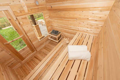 Leisurecraft CT Luna 4-Person Outdoor Sauna