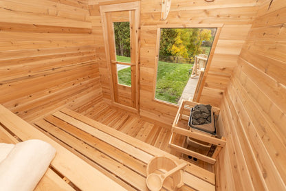 Leisurecraft CT Luna 4-Person Outdoor Sauna