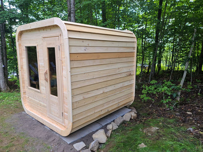 Leisurecraft CT Luna 4-Person Outdoor Sauna