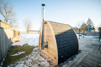 Leisurecraft CT MiniPOD 4-Person Outdoor Sauna
