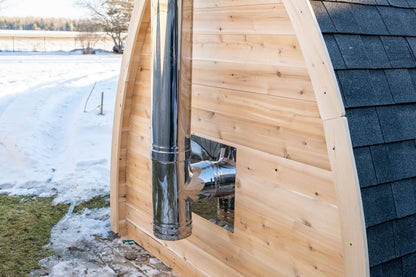 Leisurecraft CT MiniPOD 4-Person Outdoor Sauna