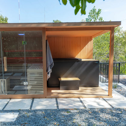 Revive 4-Person Traditional Sauna with Extension Kit