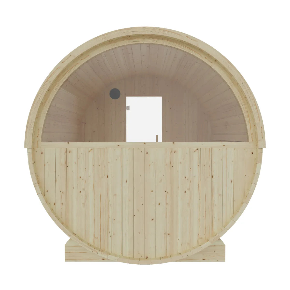 Vassa 6-Person Barrel Sauna with WiFi Heater