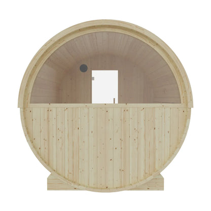 Vassa 6-Person Barrel Sauna with WiFi Heater