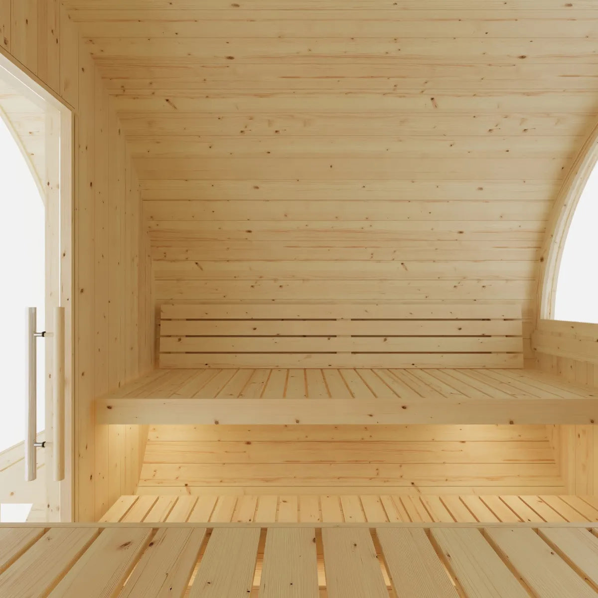 Vassa 6-Person Barrel Sauna with WiFi Heater