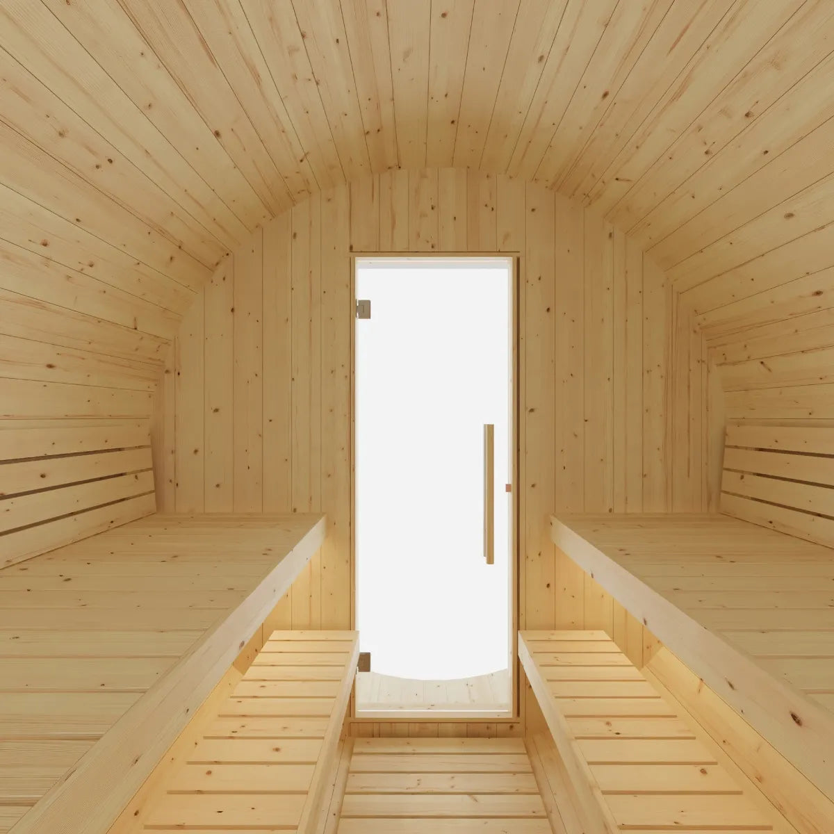 Vassa 6-Person Barrel Sauna with WiFi Heater